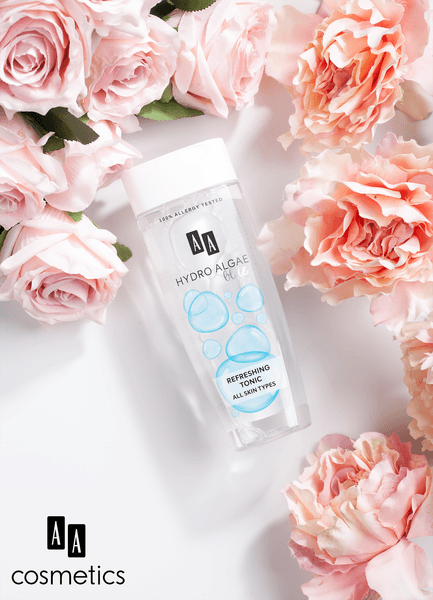 Nước hoa hồng AA COSMETICS Hydro Algae Blue Refreshing Tonic cân bằng da - Thumbnail 3