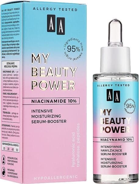 Serum tăng cường cấp ẩm chuyên sâu, siêu căng bóng da AA COSMETICS My Beauty Power Niacinamide 10% Hyaluronic Acid - Thumbnail 2