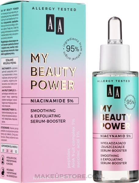 Serum trắng sáng, căng mịn và săn chắc da AA COSMETICS My Beauty Power Niacinamide 5% AHA - Thumbnail 2