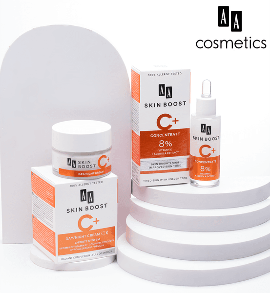 Combo trắng da, mờ thâm nám, mịn màng da AA COSMETICS Skin Boost C+ - Thumbnail 4